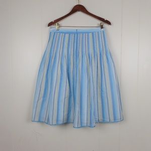 J. Crew Skirts - J.Crew Midi Cotton Pleated Skirt Sz 8 J. Crew Skirts - J.Crew Midi Cotton Pleated Skirt Sz 8